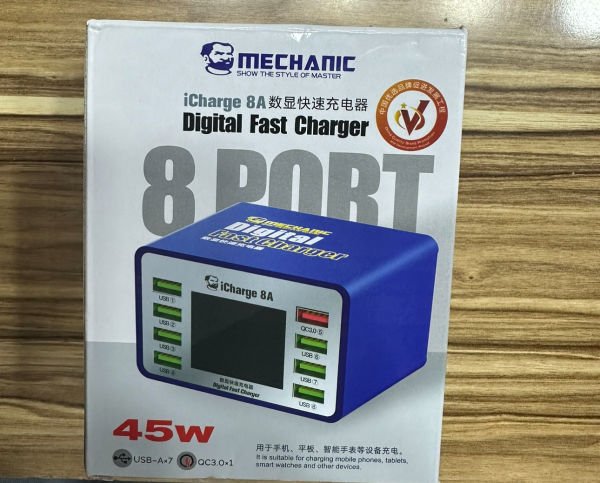 Mechanic İcharge 8A 8 li Port 45 W