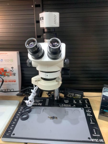 Myscope Kameralı Çelik Tablalı Mikroskop