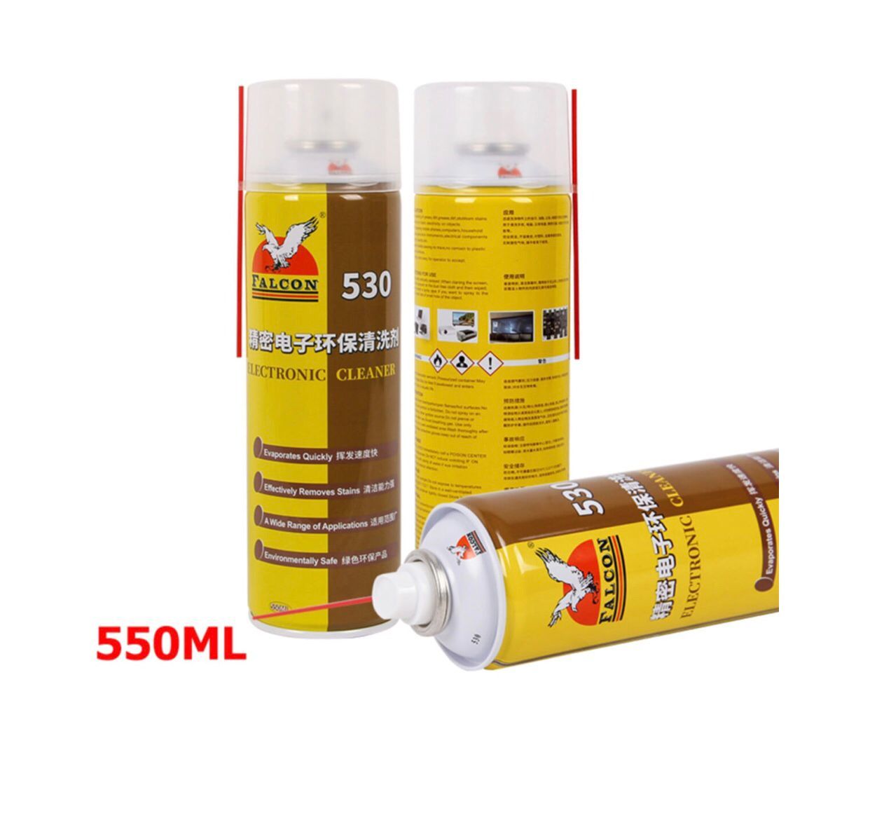 FALCON 530 TEMİZLEME SPRAY 550ML