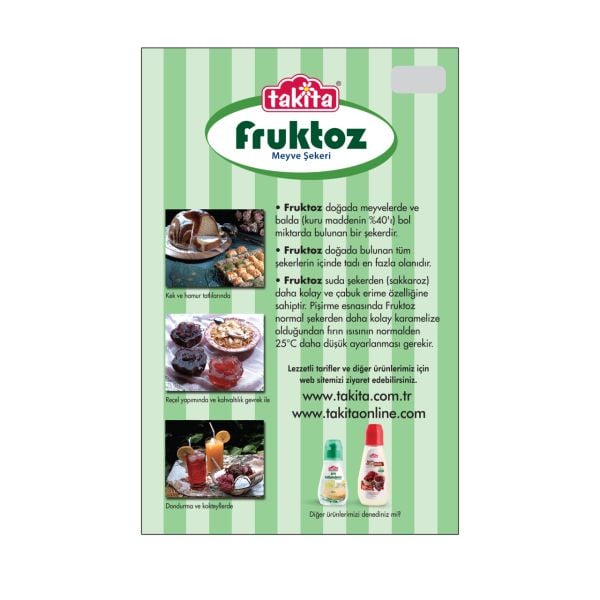 FRUKTOZ TOZ 500 GR