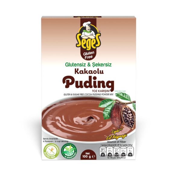 SEGES GLU.PUDİNG KAKAO 100 GR