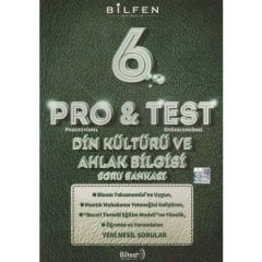 Bilfen Yayınları 6.Sınıf Din Kültürü ve Ahlak Bilgisi Soru Bankası