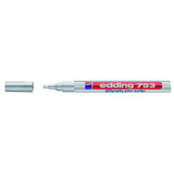 Edding 753 Permanent Marker 10'lu Paket GÜMÜŞ