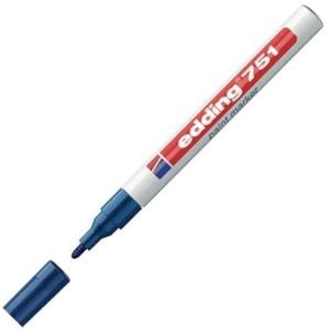 Edding 751 Permanent Marker 10'lu Paket MAVİ