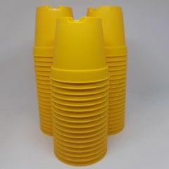 Sarı Üretim Saksıları-5.5 cm (50 Adet)
