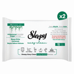 Sleepy Easy Clean Yüzey Temizlik Havlusu 2x15 (30 Yaprak)
