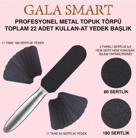 GALA SMART TOPUK TÖRPÜ BAŞLIK + 22 YEDEK