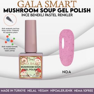 MUSHROOM SOUP GEL POLISH 10 ML NO:04