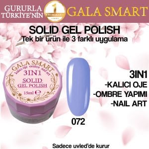 GALA SOLID GEL POLISH 15 ML NO 072