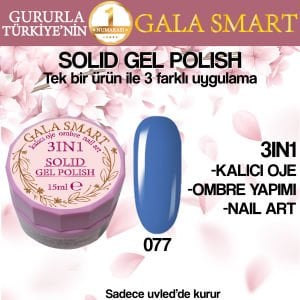 GALA SOLID GEL POLISH 15 ML NO 077