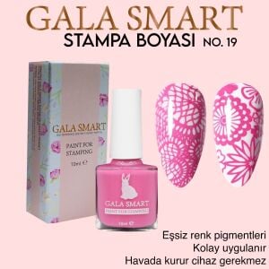 GALA SMART - STAMPA BOYASI 10 ML NO:19