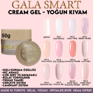 GALA SMART - CREAM GEL 50 G CLEAR (ŞEFFAF)
