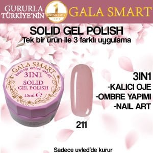 GALA SOLID GEL POLISH 15 ML NO 211