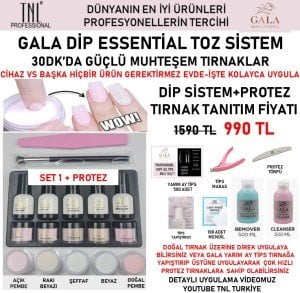 GALA DİP ESSENTİAN SİSTEM CİHAZSIZ 30 DK. SET:1 + PROTEZ