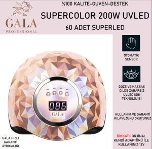 GALA 200W SUPERCOLOR UVLED NO:2 ALTIN