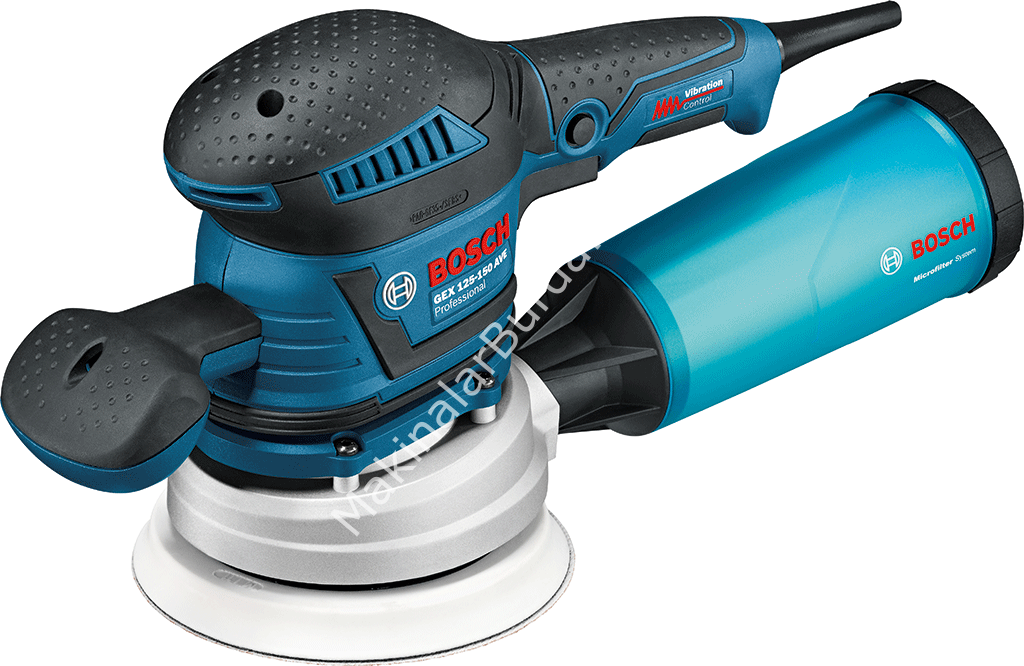 Bosch Professional GEX 125-150 AVE Eksantrik Zımpara Makinesi