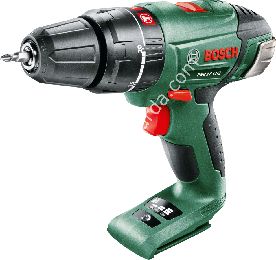 Bosch PSB 18 LI-2 Akülü Darbeli Delme/Vidalama Makinesi (Baretool)