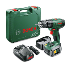 Bosch PSB 1800 LI-2 1,5 AH Akülü Darbeli Delme/Vidalama Makinesi (Çift Akü)
