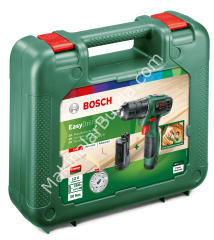 Bosch Easy Drill 1200 Akülü Delme/Vidalama Makinesi 1,5 AH (Çift Akü)