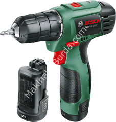 Bosch Easy Drill 1200 Akülü Delme/Vidalama Makinesi 1,5 AH (Çift Akü)