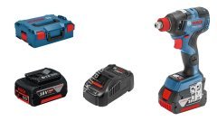 Bosch Professional GDX 18V-200 C 5,0 Ah Çift Akülü Darbeli Somun Sıkma - Kömürsüz Motor