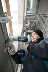 Bosch Professional GDS 18 V-LI HT 5,0 Ah Çift Akülü Darbeli Somun Sıkma - L-boxx Çantalı