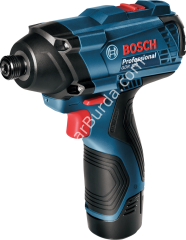 Bosch Professional GDR 120-LI 12 Volt Çift Akülü Darbeli Somun Sıkma - Çantalı