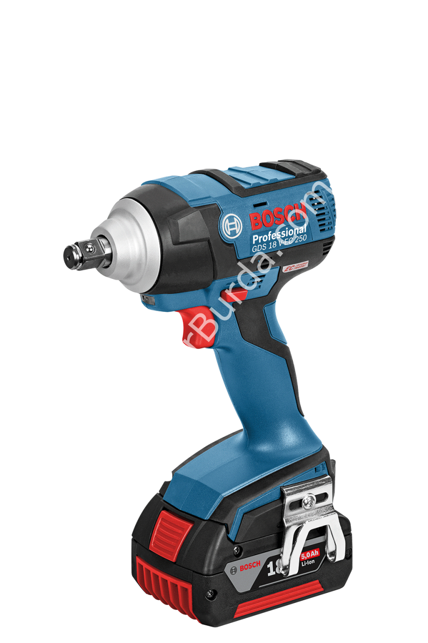 Bosch Professional GDS 18 V-EC 250 4 Ah Darbeli Somun Sıkma - L-boxx Çantalı