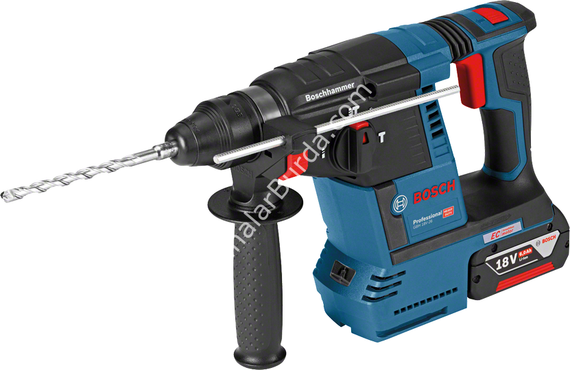 Bosch Professional GBH 18V-26 18 Volt 6 Ah Çift Akü