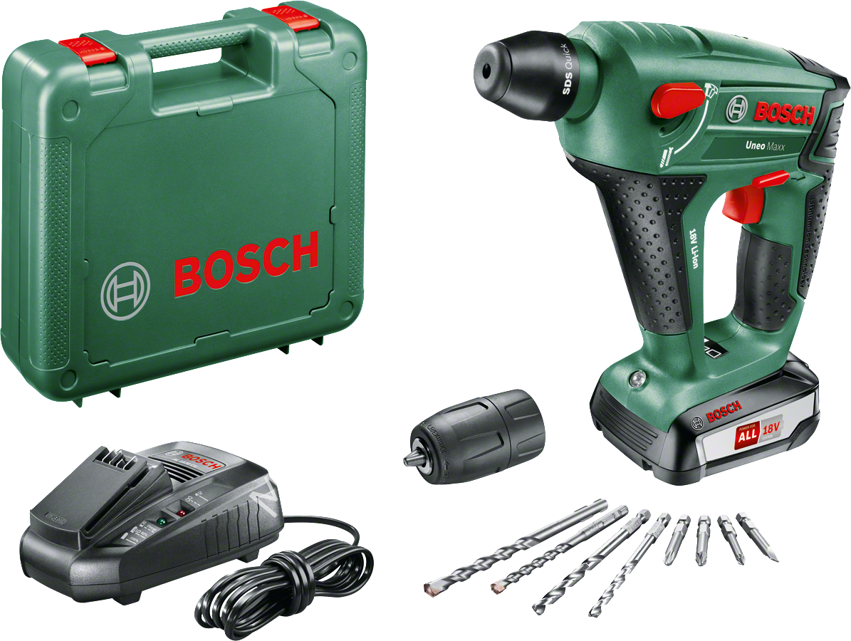 Bosch UNEO MAXX 18 V 2,5 AH Kırıcı Delici (Tek Akü)
