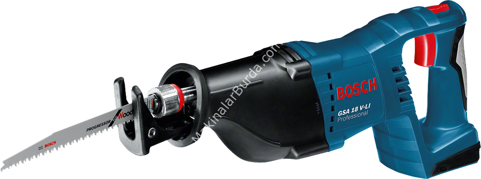 Bosch Professional GSA 18V-LI 5,0 Ah Çift Akülü Testere - L-boxx Çantalı