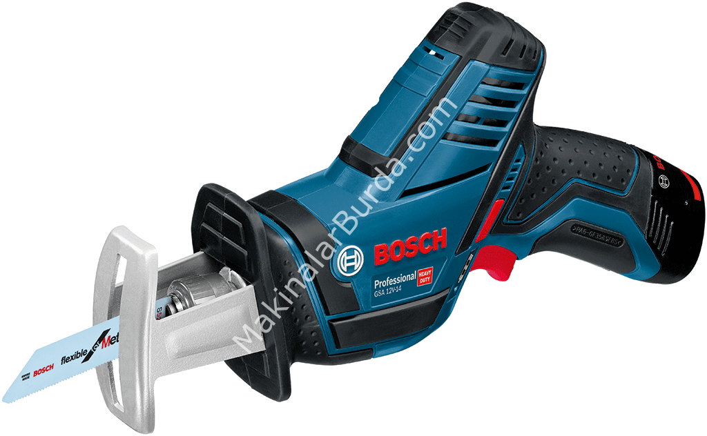 Bosch Professional GSA 12V-14 2,5 Ah Çift Akülü Testere - L-boxx Çantalı