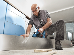 Bosch Professional GHO 18 V-LI 4 Ah Çift Akülü Planya - L-boxx Çantalı