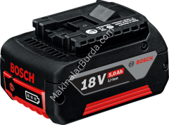 Bosch Professional GBA 18 Volt 5,0 Ah Li-on Akü
