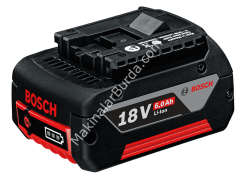 Bosch Professional GBA 18 Volt 6 Ah Li-ion Akü