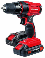 Einhell TE-CD 18-2 Li Akülü Vidalama 18 V 1,3 Ah 2 Akülü