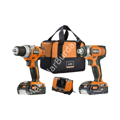 AEG BS 18C+BSS 18C AKÜLÜ SET
