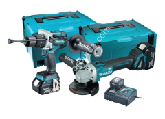 MAKITA DGA454+DHP481 AKULU COMBO KIT