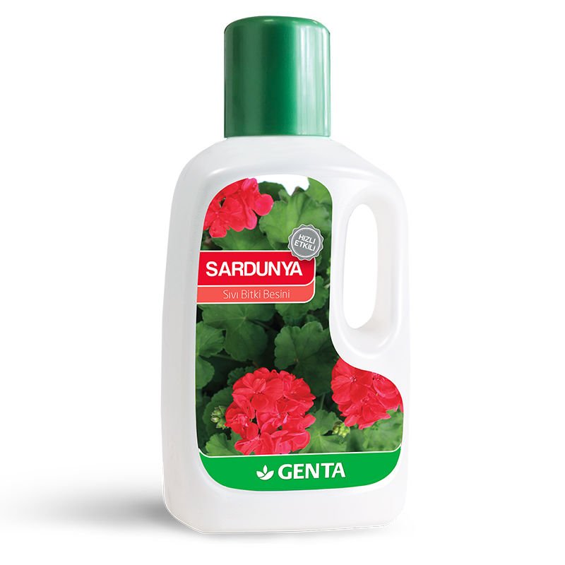 Genta Sardunyalar Için Sıvı Bitki Besini 500 Ml