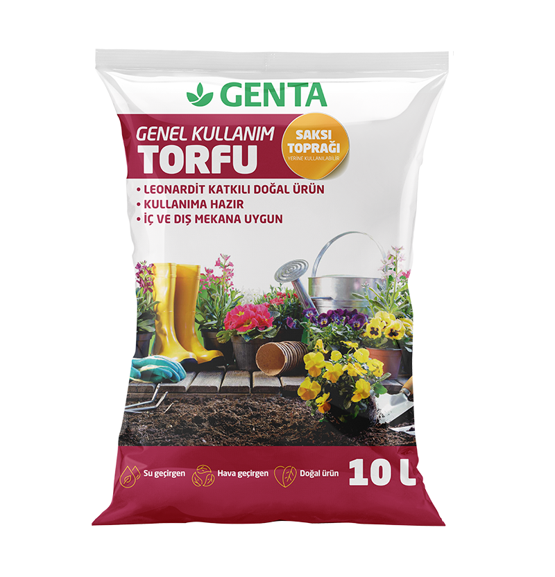 Genta Genel Kullanım Torfu 10 Lt