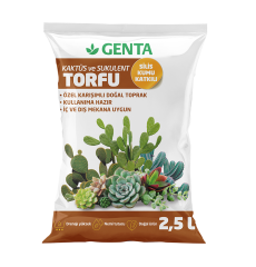 Genta Kaktüs-Lithops Ve Succulent Özel Karışım Toprağı 2,5 LT