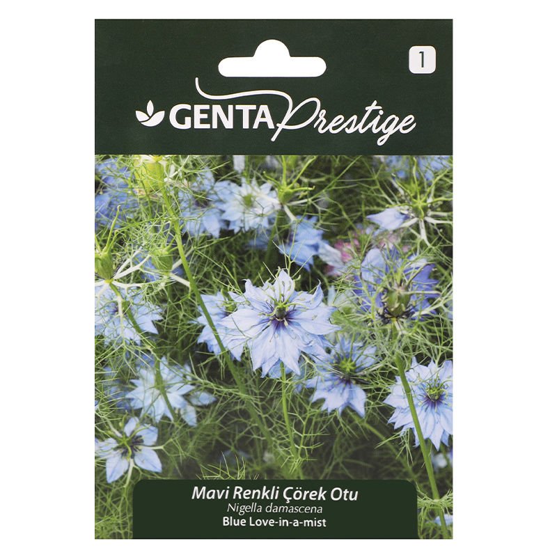 Çiçek Tohumu Mavi Renkli Çörekotu Genta Prestige