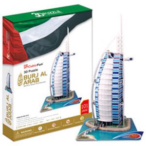 Cubic Fun Puzzle 3d Burj Al Arab Dubai Mc101h / 3d