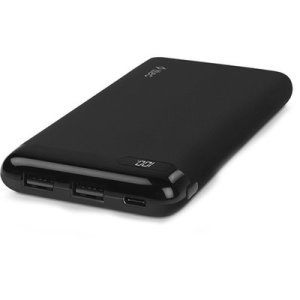 Ttec PowerSlim LCD 10.000 mAh Taşınabilir Şarj Aleti / Powerbank USB-C Giriş/Çıkış  Siyah