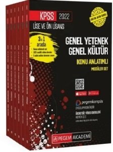 2020 KPSS Lise ve Önlisans Genel Yetenek Genel Kültür Tamamı Çözümlü Soru Bankası Seti - Kolektif