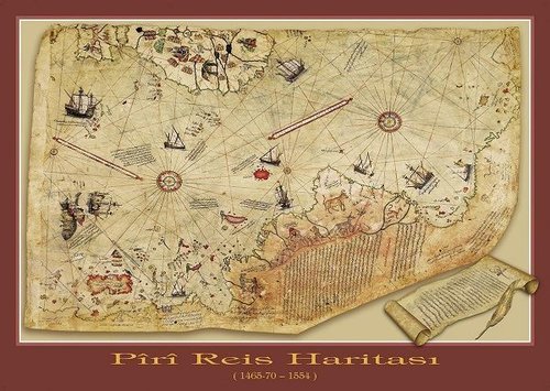 Art Puzzle Piri Reis Haritası 1000 Parça 4308