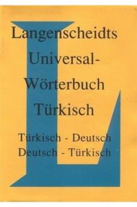 Langenscheidt Universal-Worterbuch Türkisch Türkisch-Deutsch / Deutsch-Türkisch - Kolektif