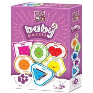 Art Kids Puzzle Baby Şekiller ve Renkler (10 model 20 parça) 5823