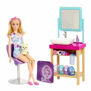 Barbie Welness-  Işıltı Dolu Spa Günü Oyun Seti HCM82