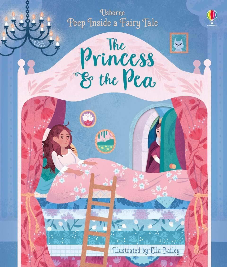 Peep Inside a Fairy Tale Princess & the Pea - Anna Milbourne - Usborne Publishing